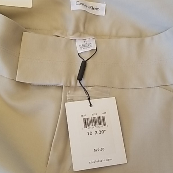 Calvin Klein (NWT) tan pant - Picture 7 of 7